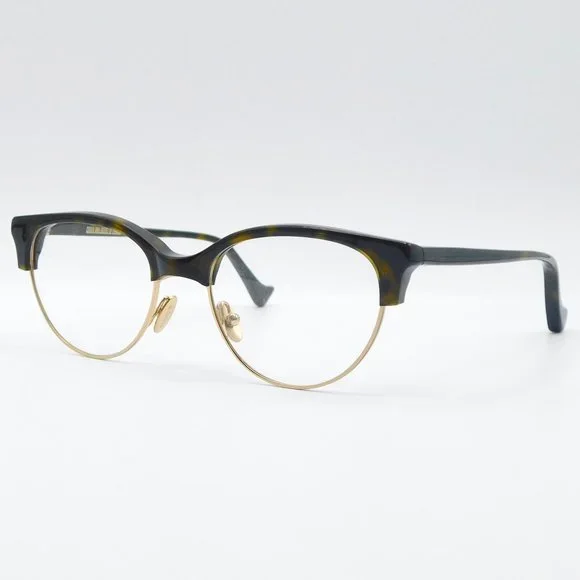 NEW CUTLER AND GROSS OF LONDON CGOP-1156-DT07 DARK TORTOISE CAT EYE EYEG… - Picture 5 of 12